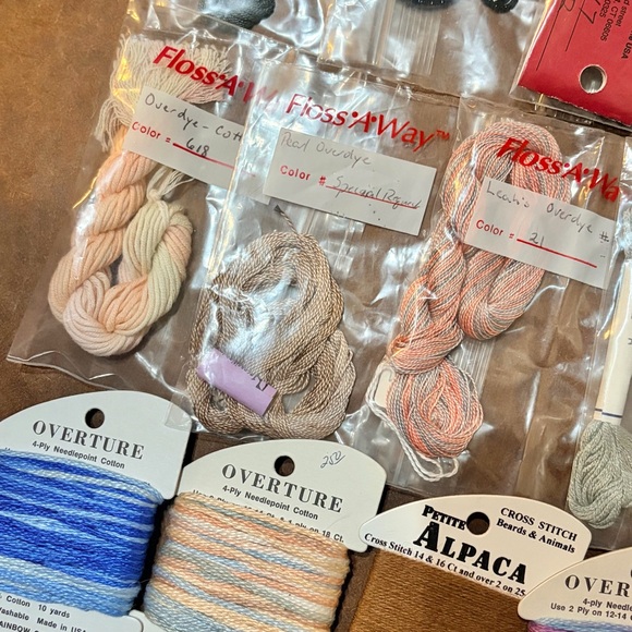 150- Assorted Embroidery Floss and Yarn Collection - Picture 11 of 15